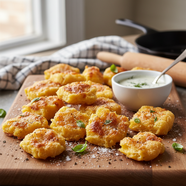 Crispy Parmesan Pepper Bites recipe