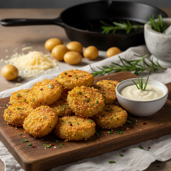 Crispy Parmesan Potato Bites recipe