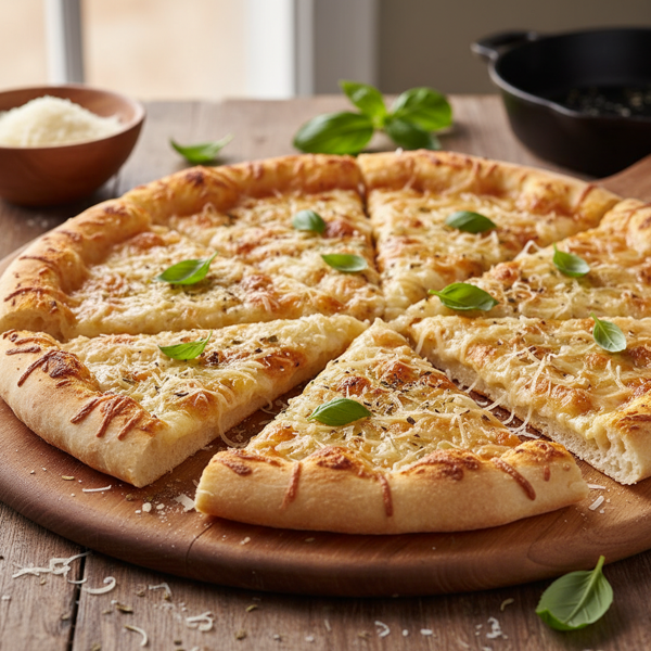 Crispy Parmesan Thin Crust Pizza Dough recipe