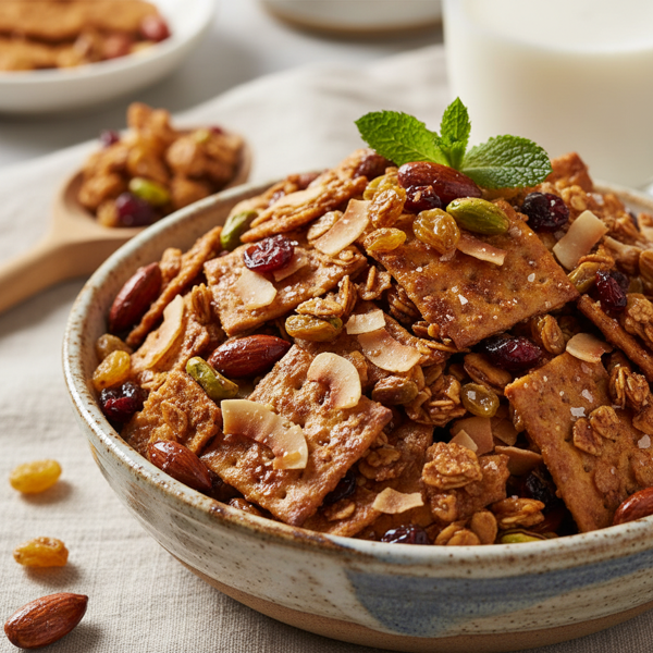 Crispy Passover Matzo Granola Delight recipe