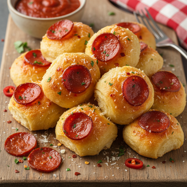 Crispy Pepperoni Bites recipe