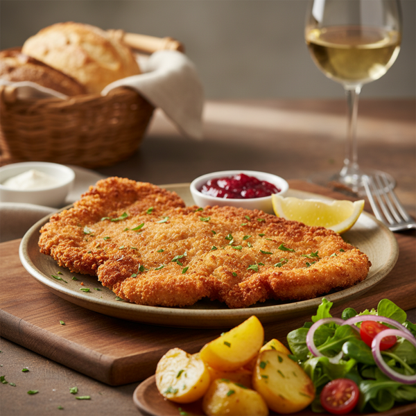 Crispy Pork Schnitzel recipe