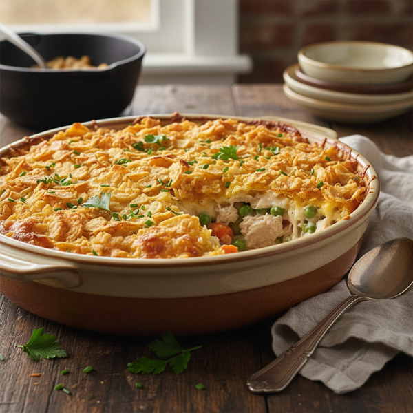 Crispy Potato Chip Chicken Casserole recipe