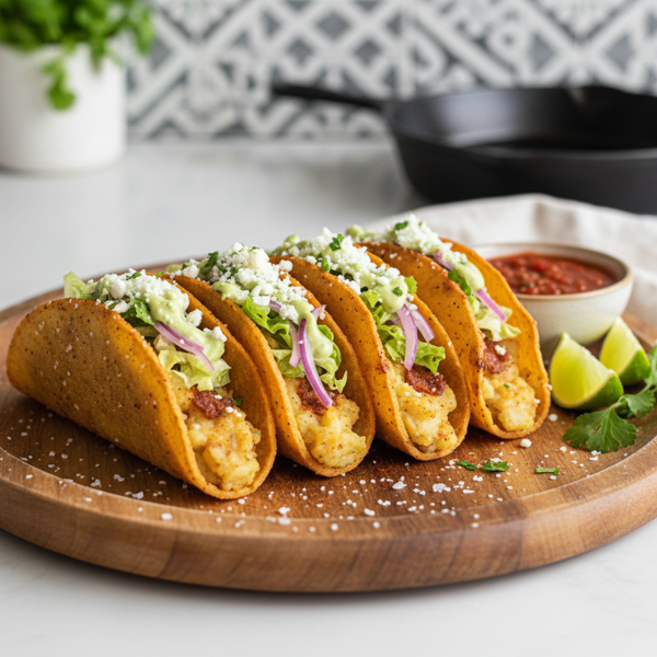 Crispy Potato Tacos (Tacos De Papa) recipe