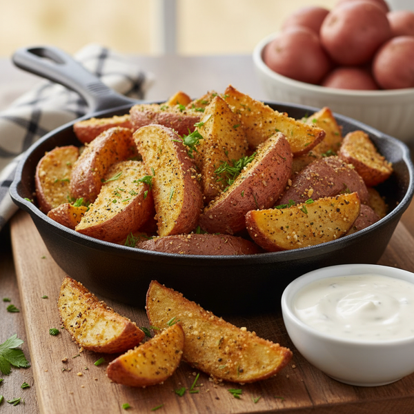 Crispy Ranch-Seasoned Red Potatoes recipe