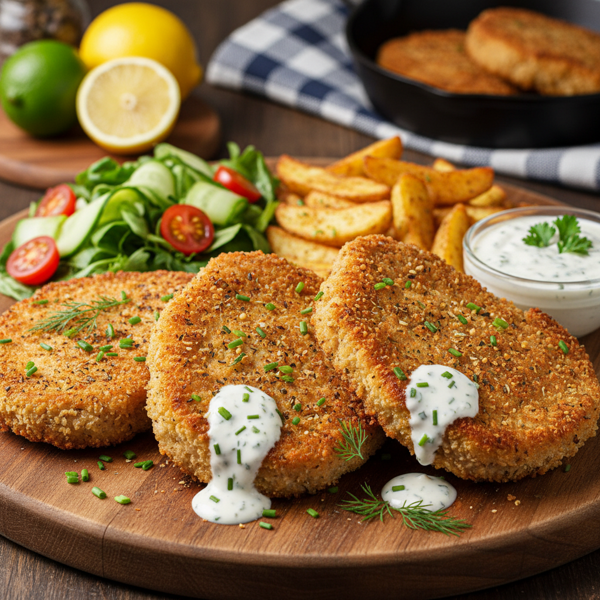 Crispy Ranch-Style Pork Chops recipe