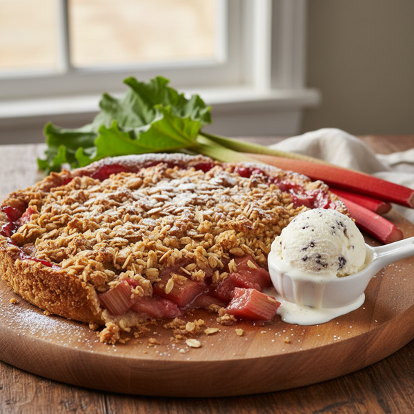 Crispy Rhubarb Delight recipe