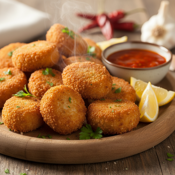 Crispy Salt Cod Bolinhos recipe