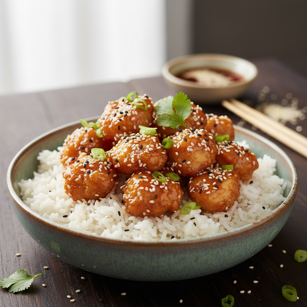Crispy Sesame Chicken Delight recipe