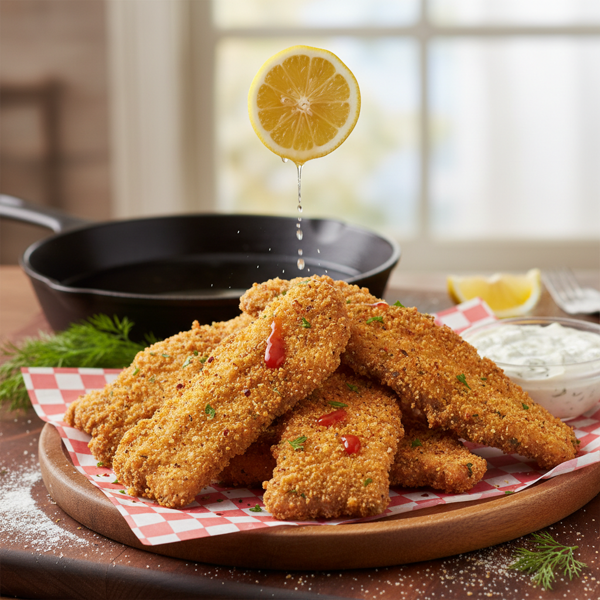 Crispy Southern-Style Catfish Fillets recipe