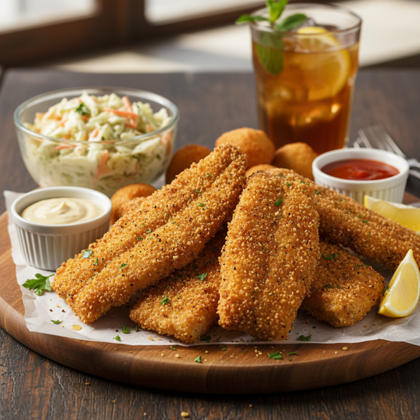 Crispy Southern-Style Catfish Fry recipe
