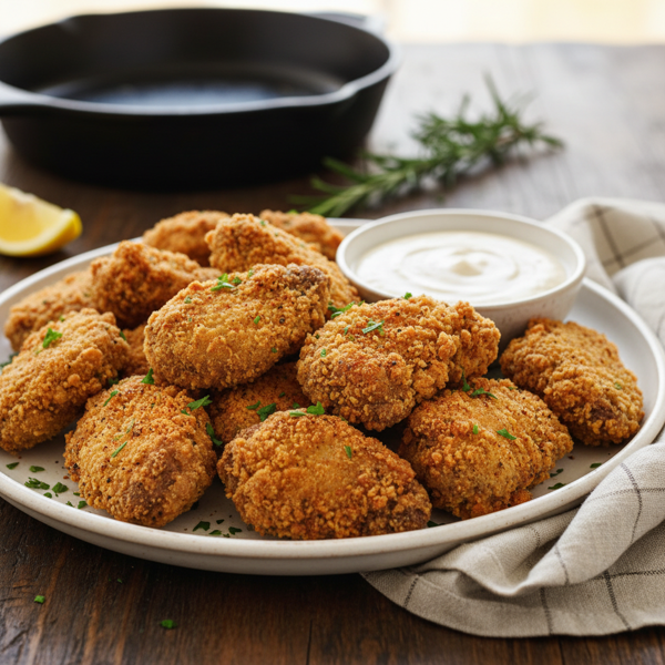 Crispy Southern-Style Chicken Livers recipe
