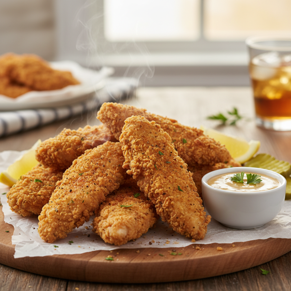 Crispy Southern-Style Chicken Tenderloins recipe