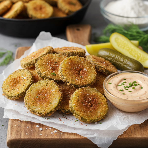 Crispy Southern-Style Fried Pickles recipe