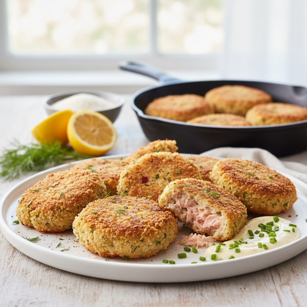Crispy Southern-Style Salmon Cakes recipe