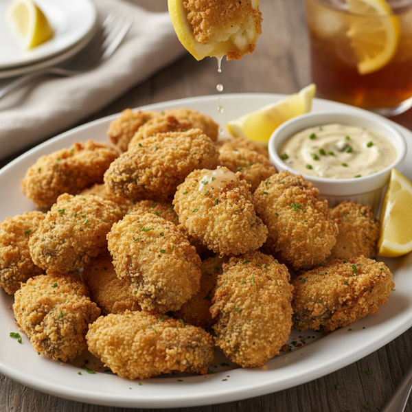 Crispy Southern Fried Oysters recipe