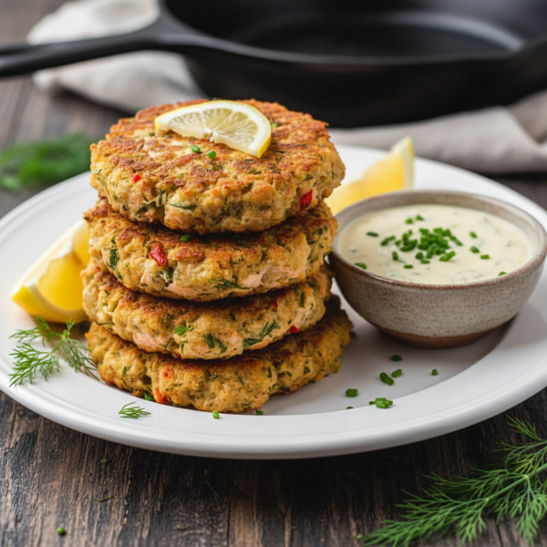 Crispy Southern Salmon Cakes recipe
