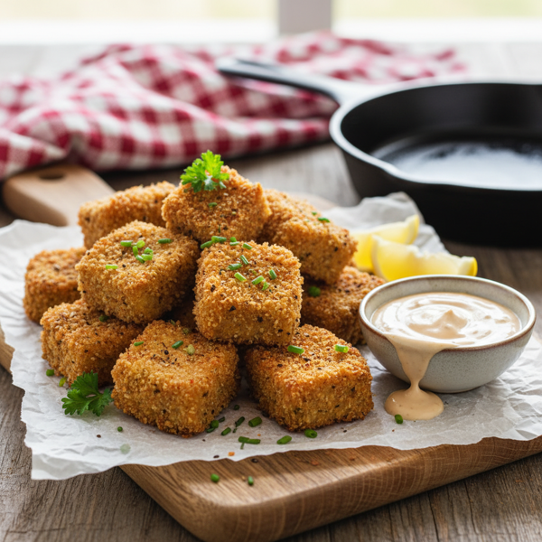 Crispy Southern Tofu Bites recipe