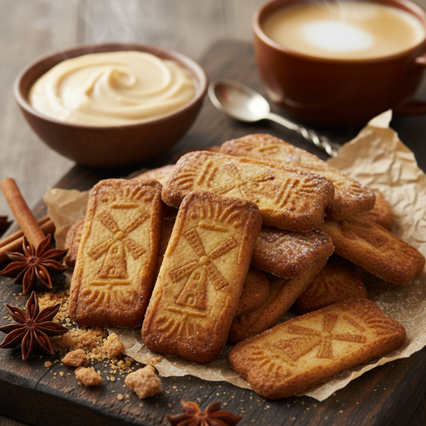 Crispy Spiced Speculoos Cookies recipe