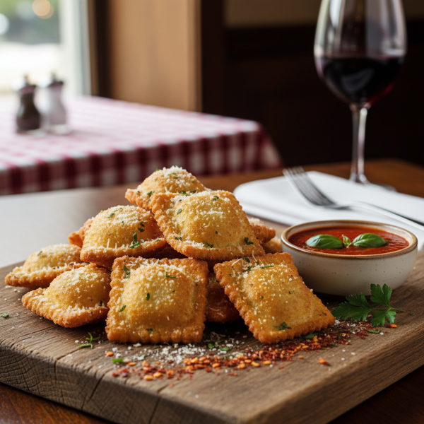 Crispy St. Louis Ravioli Delight recipe