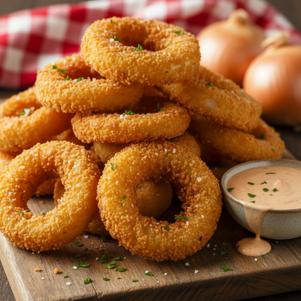 Crispy Sweet Onion Rings recipe