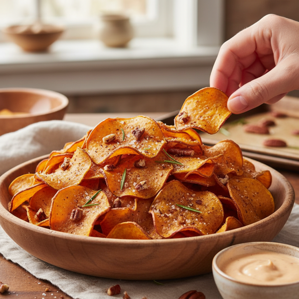 Crispy Sweet Potato Delight Chips recipe