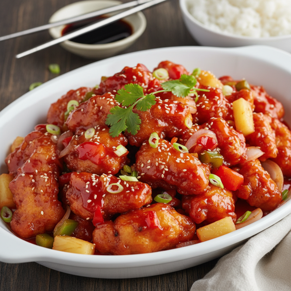 Crispy Sweet & Sour Chicken Delight recipe