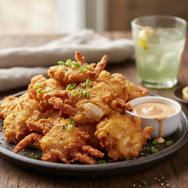 Crispy Tempura Crab Bites recipe