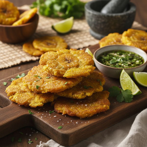 Crispy Twice-Fried Plantains recipe