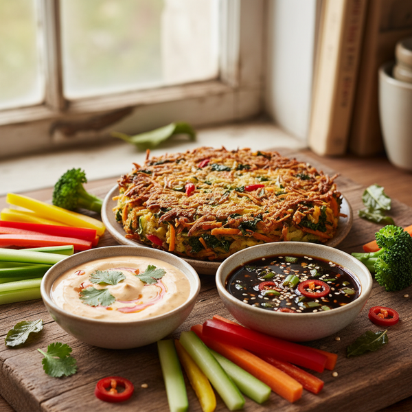 Crispy Vegetable Dipping Sauce recipe