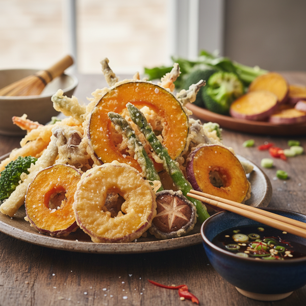Crispy Vegetable Tempura Delight recipe