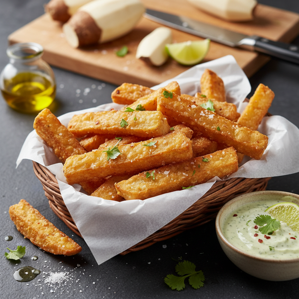 Crispy Yucca Fries recipe