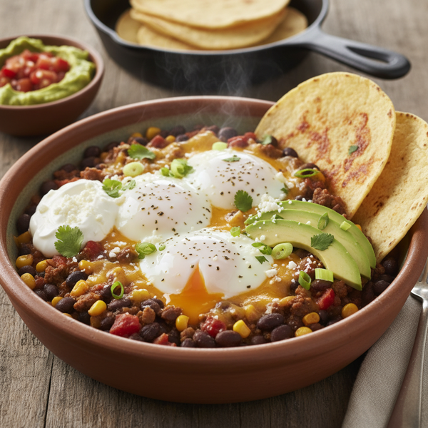 Crock-Pot Tex-Mex Huevos Rancheros recipe
