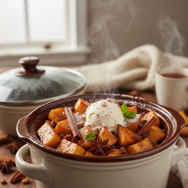 Crock Pot Cinnamon Apple Delight recipe