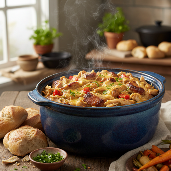 Crock Pot Smoked Chicken Delight recipe