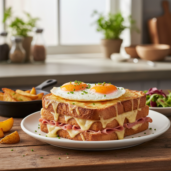 Croque Madame Deluxe recipe