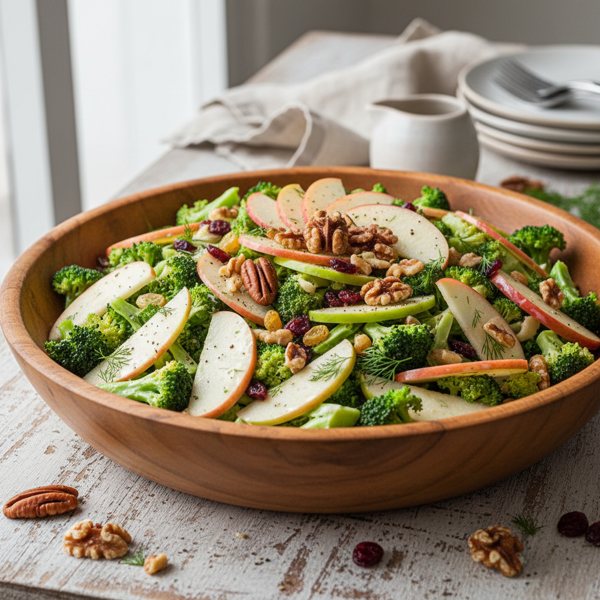 Crunchy Apple Broccoli Delight recipe