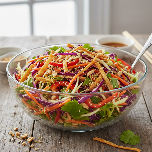 Crunchy Asian Cabbage Salad recipe