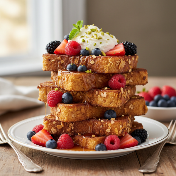 Crunchy Berry Bliss French Toast recipe
