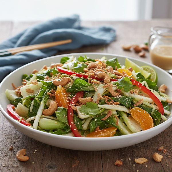 Crunchy Bok Choy Delight Salad recipe