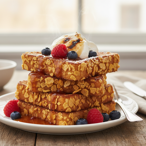 Crunchy Cap'n Crunch French Toast Delight recipe