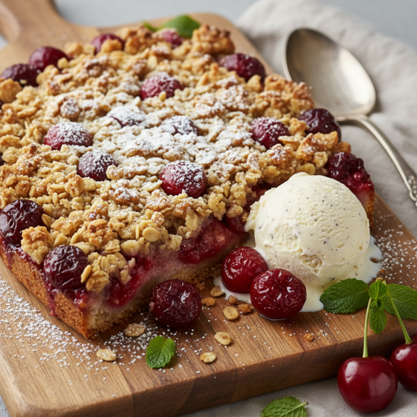 Crunchy Cherry Delight recipe