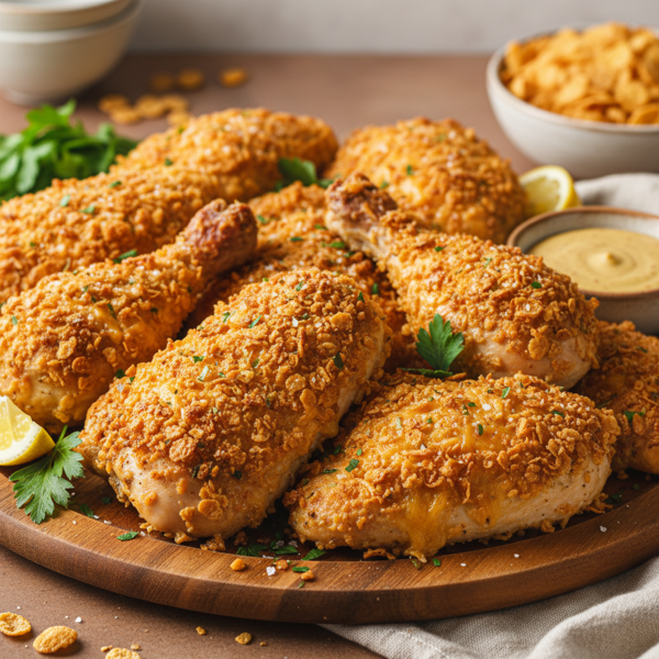 Crunchy Cornflake Chicken Delight recipe