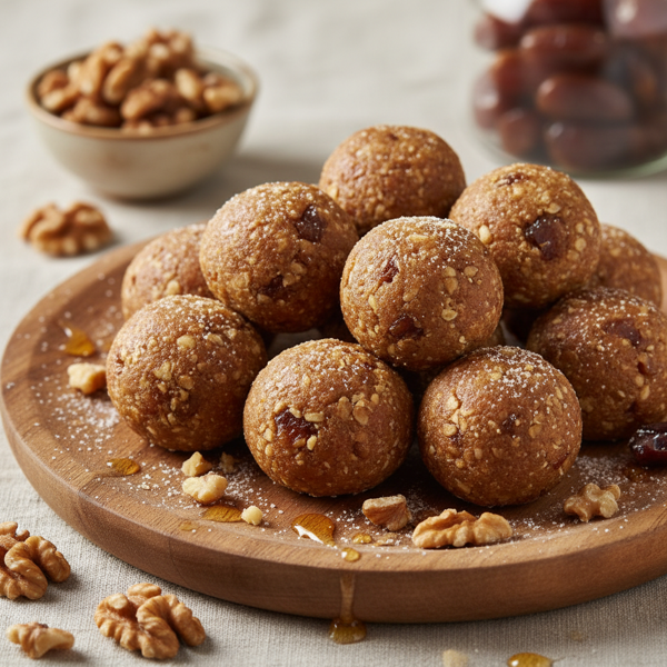 Crunchy Date & Walnut Energy Bites recipe
