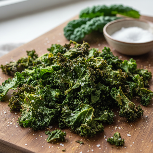 Crunchy Kale Chips recipe