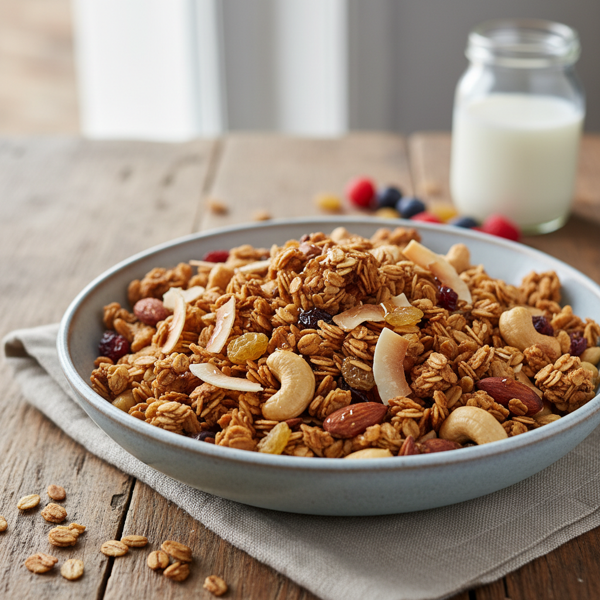 Crunchy Nut and Coconut Granola recipe