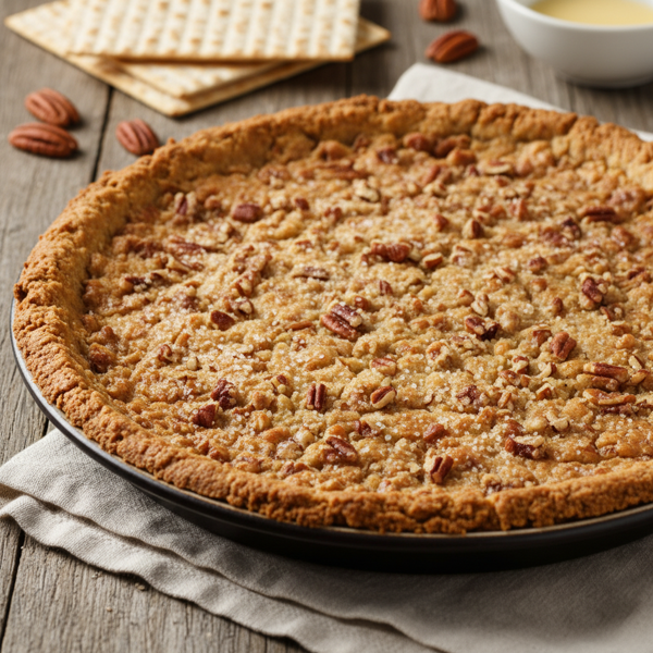 Crunchy Pecan Passover Crust recipe