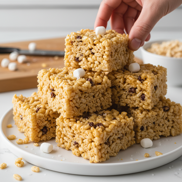 Crunchy Rice Bubble Treats recipe