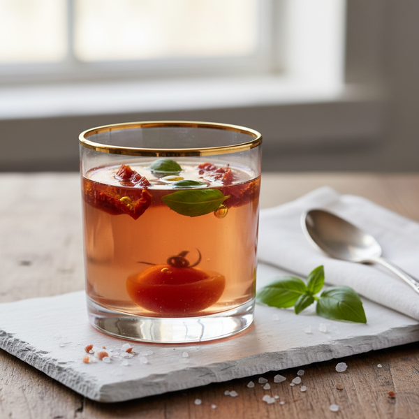 Crystal Clear Tomato-Basil Elixir recipe