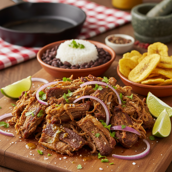 Cuban Crispy Shredded Beef (Vaca Frita) recipe